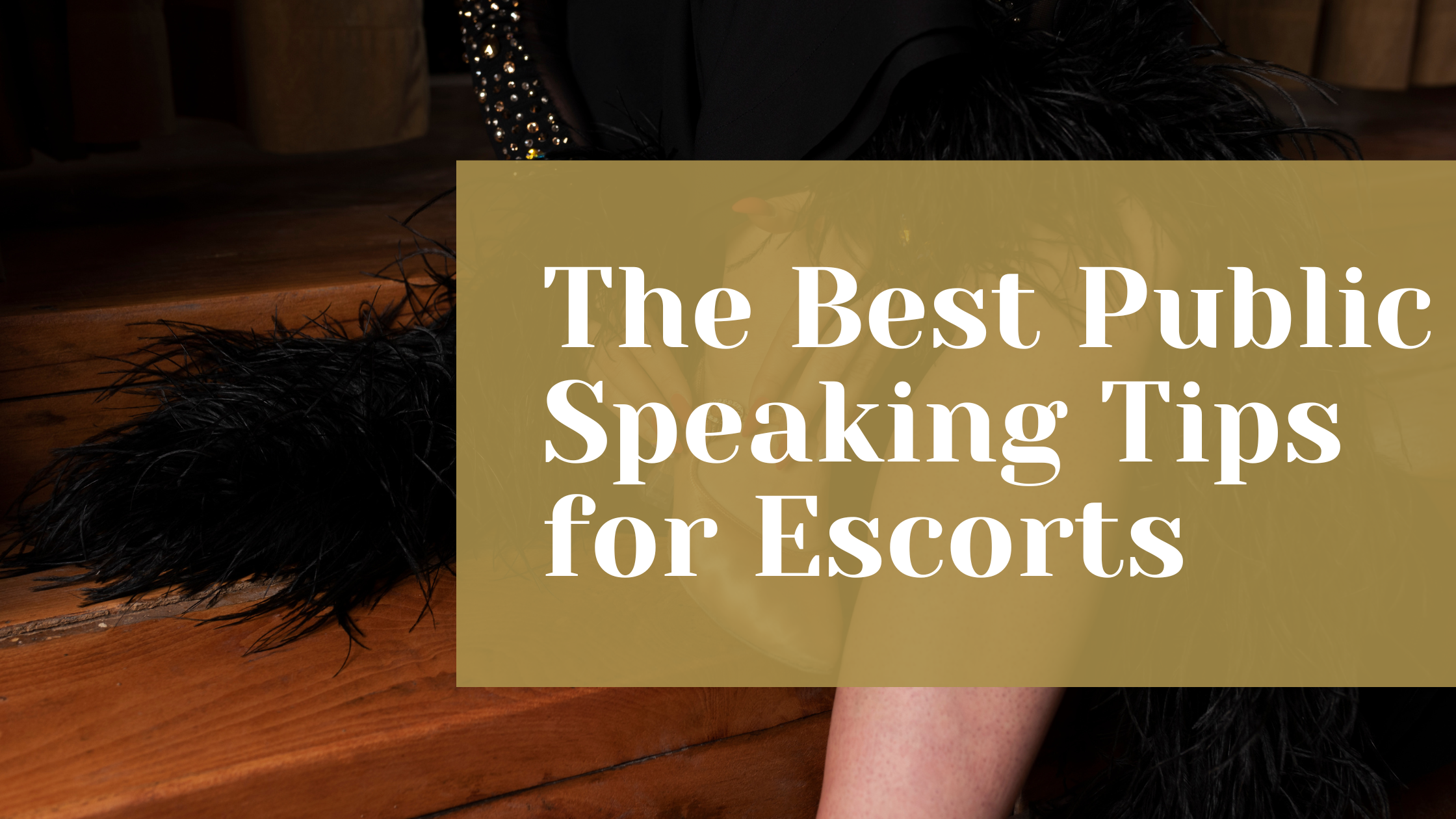 The Best Public Speaking Tips for Escorts